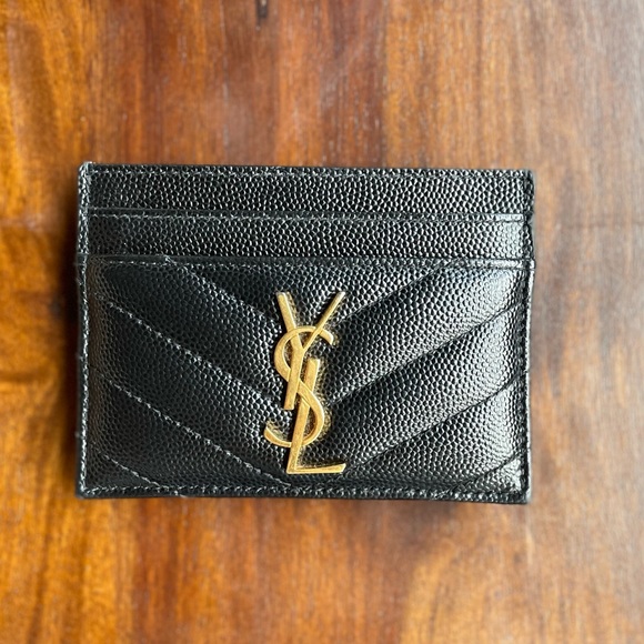 Saint Laurent Accessories - SAINT LAURENT Monogram Card Case